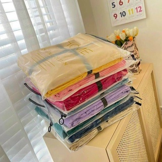 Bộ Chăn Ga/Drap Gối 4 Món Cotton Kẻ Sọc 3f Chuyên Dùng Cho Khách Sạn Dày Dặn Cao Cấp TAbedding miễn phí bo chun freesize