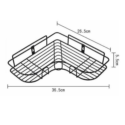 Kệ Góc Dán Tường Để Đồ Nhà Bếp Tiện Lợi, Kệ Tam Giác Nhà Bếp Để Đa Năng