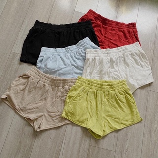 Quần short thun da cá