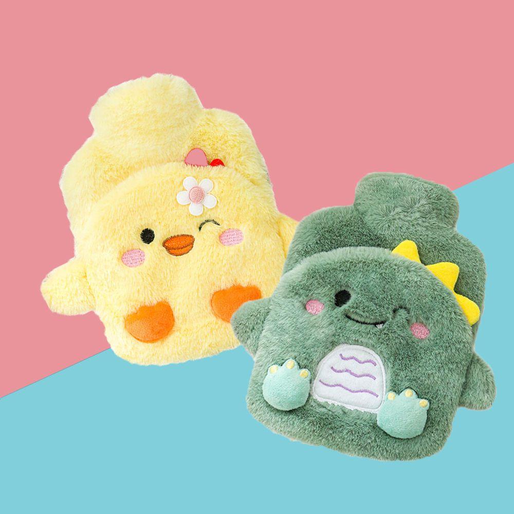 Bình Đựng Nước Nóng Mini Chống Nổ Họa Tiết Hoạt Hình Dễ Thương