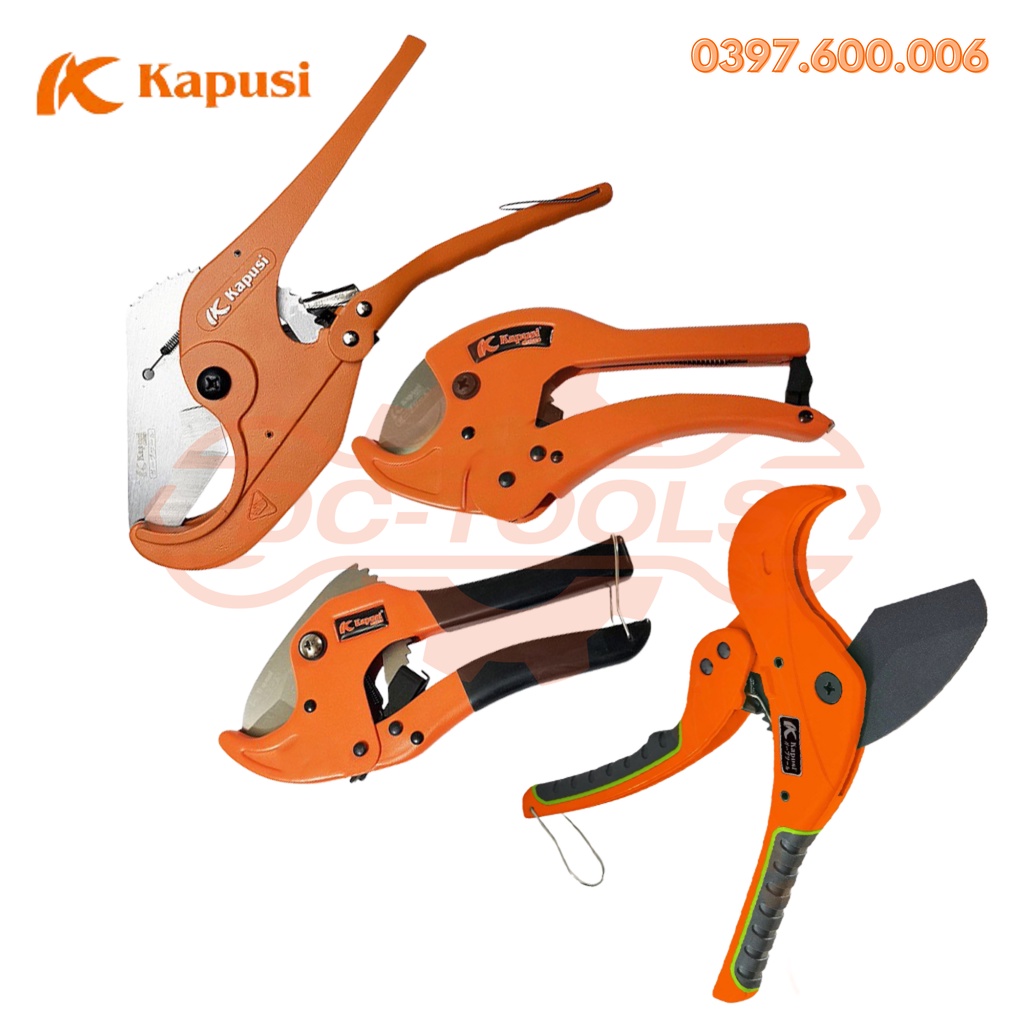 KÌM CẮT ỐNG (KAPUSI) - K-0088 K-0230 K-0231 K-0232 KAPUSI DỤNG CỤ NGÀNH NƯỚC DC-TOOLS