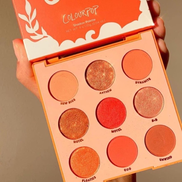 BẢNG MẮT COLOURPOP SOL SHADOW PALETTE