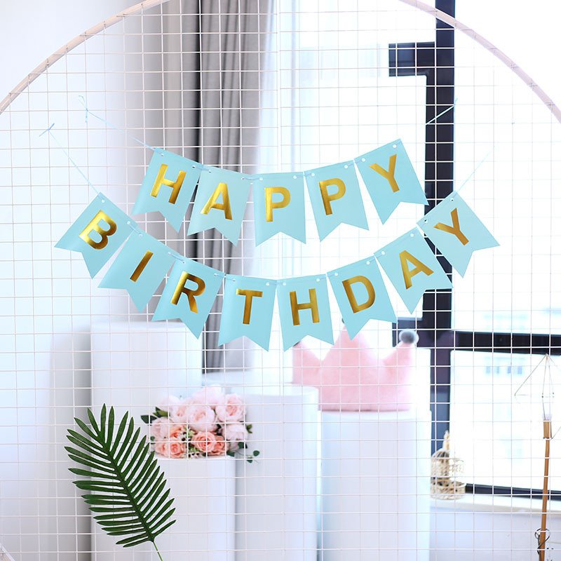 Dây chữ Happy Birthday - Trang trí sinh nhật