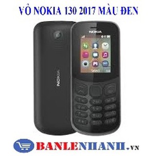 VỎ NOKIA 130 2017 MÀU ĐEN [VỎ ZIN, XỊN]