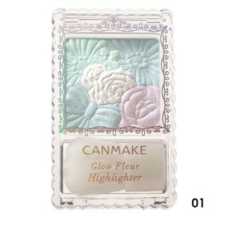 Phấn má và Highlight Canmake glow fleur cheeks  - Nhật Bản