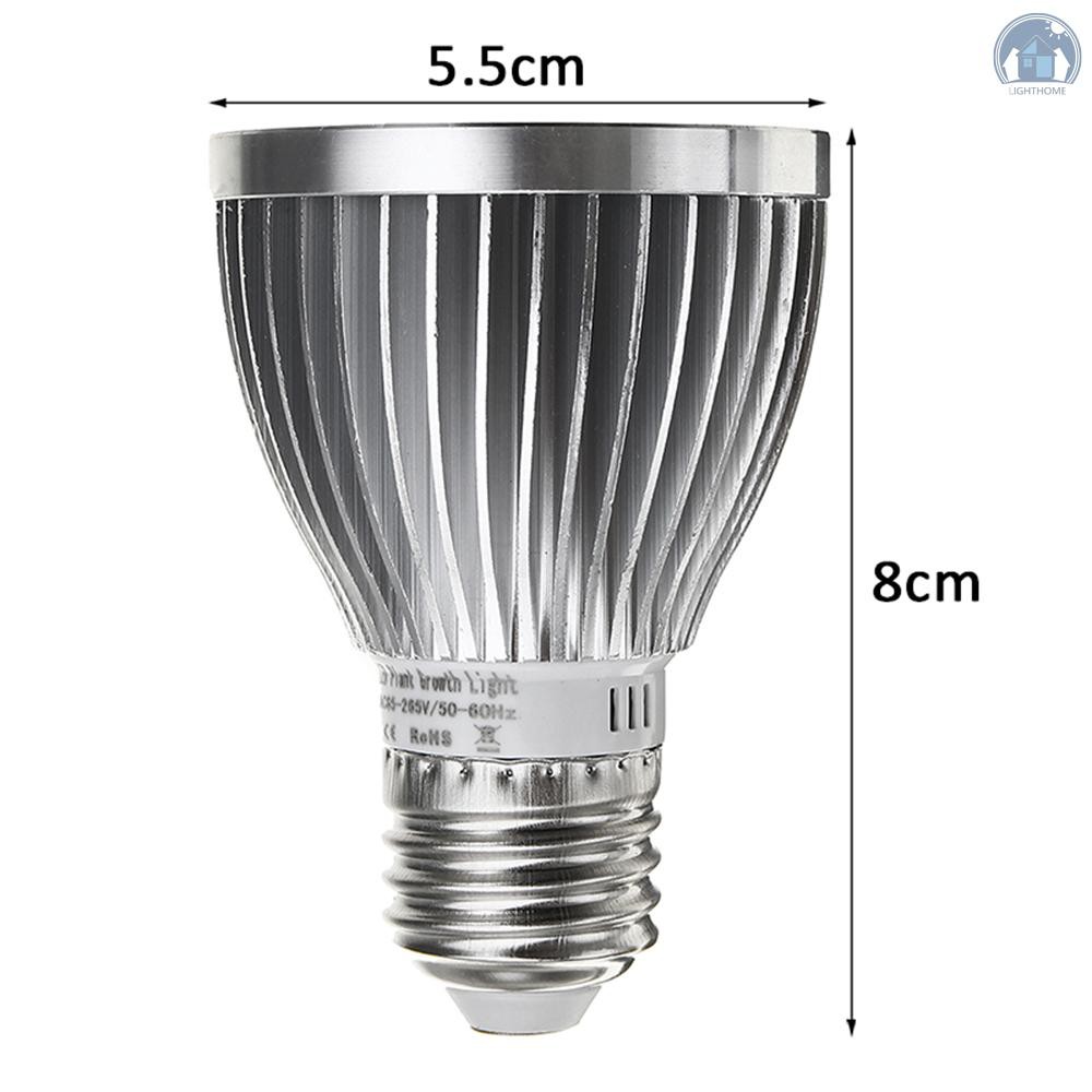 Đèn Led Quang Hợp E27 60w 2835 Smd Giúp Cây Trồng Phát Triển