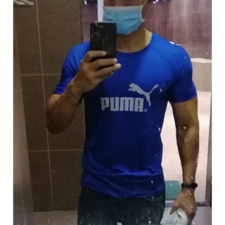Áo Thể Thao Nam in con báo chất thun lạnh tập gym cổ tròn ngắn tay vải thoáng mát co giãn chuẩn form nhiều màu