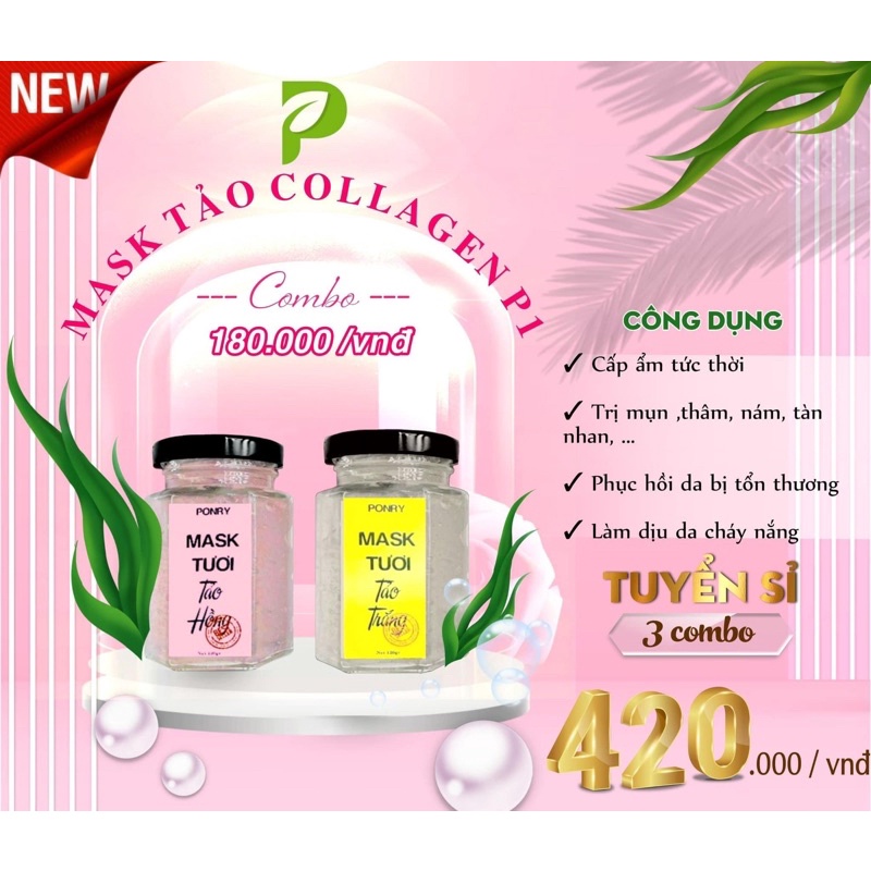 Mask Tảo Ponry