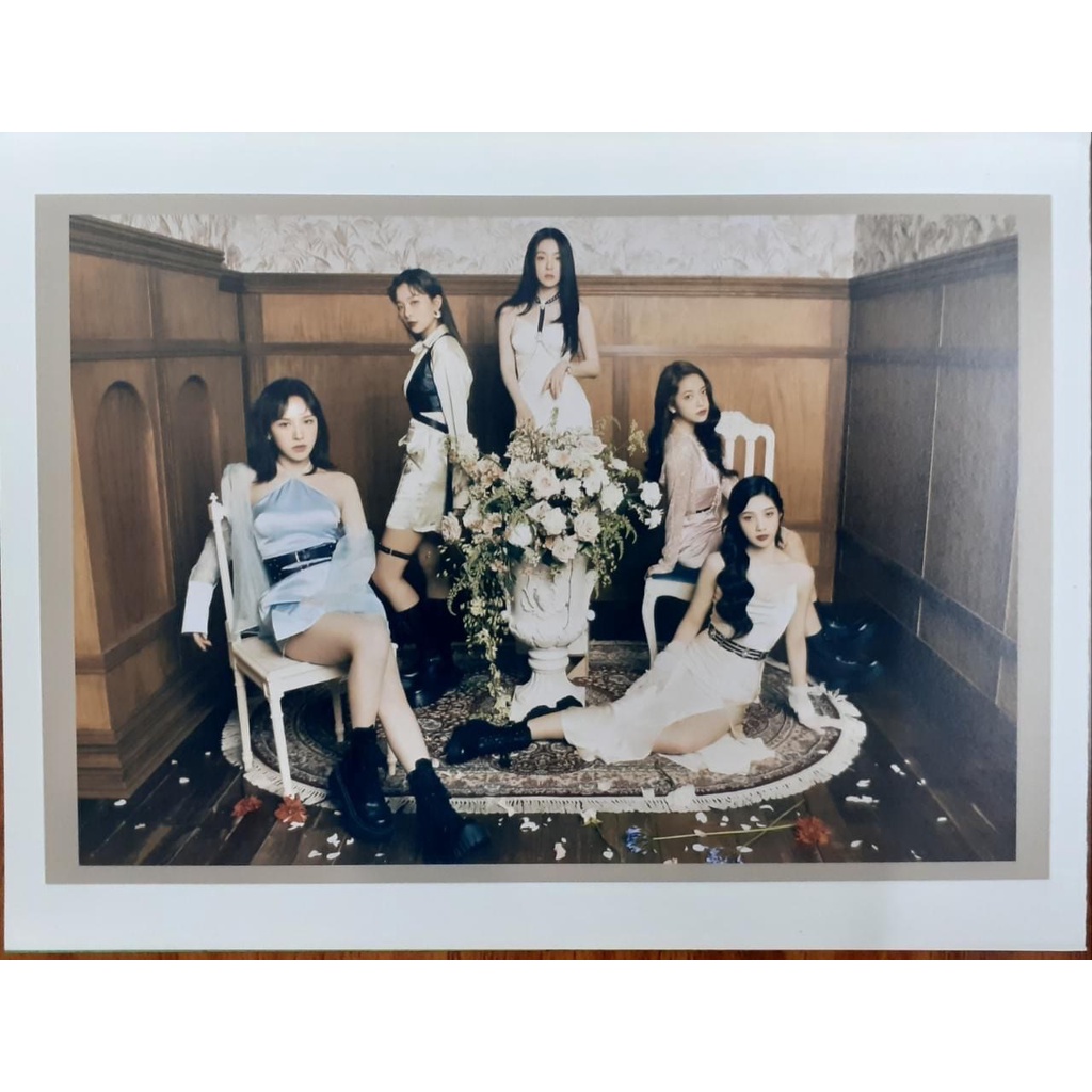 (Red Velvet) Thẻ ảnh Postcard pob của album Bloom của nhà Nhung Đỏ