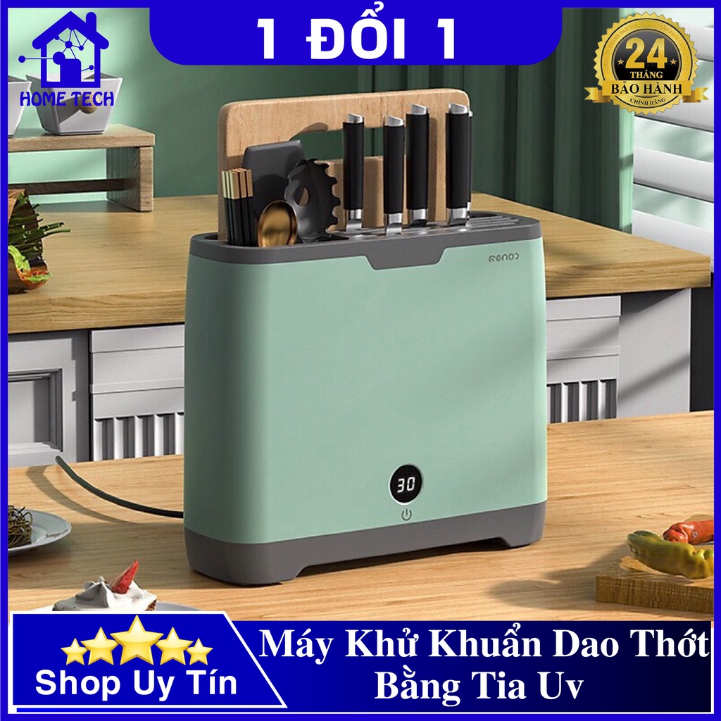 Máy Khử Khuẩn Tiệt Trùng Dao Thớt Bằng TIA UV Cao Cấp Bảo Vệ Sức Khoẻ Gia Đình, Giá Để Dao Thớt Nhà Bếp