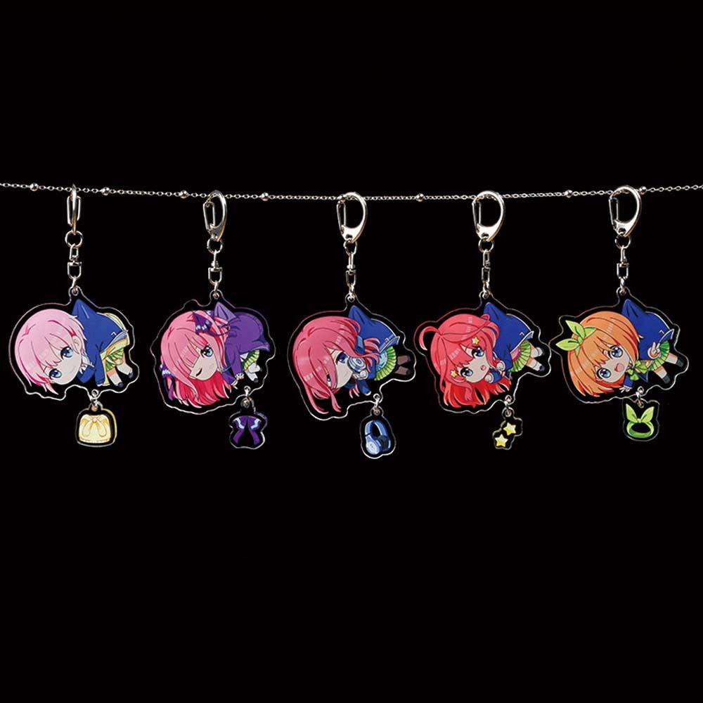 Lanfy Nakano Móc Khóa Hình Nhân Vật Hoạt Hình Miku Để Bàn Nữ Yotsuba Itsuki Gotoubun No Hanayome