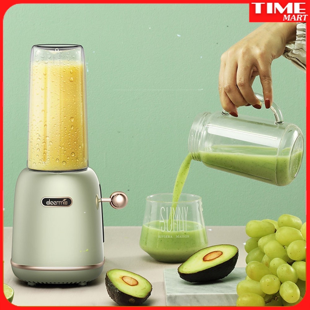 Máy xay sinh tố Deerma GZ30 mini nhỏ gọn tiện lợi chính hãng [TIME_MART siêu thị tiện ích gia đình]
