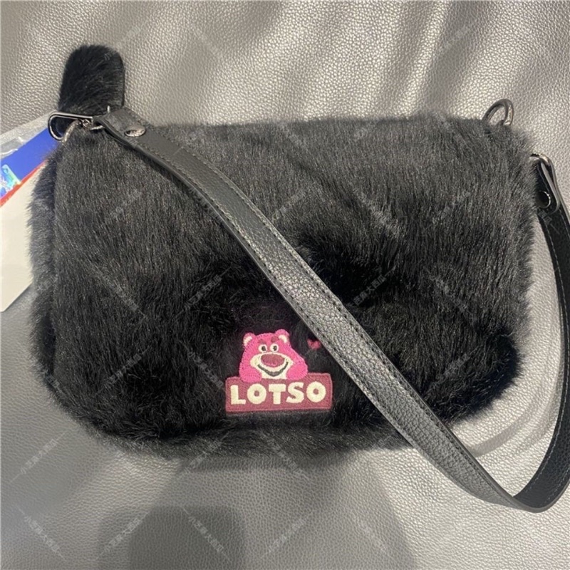 SẴN Túi xách lông Lotso Disney