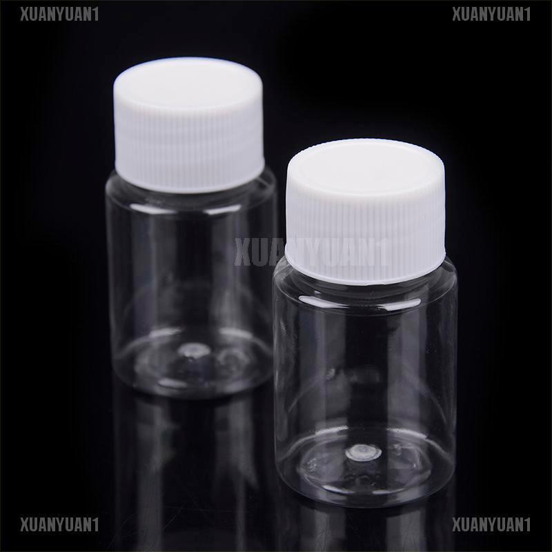 [XUANYUAN1] Bộ 2 Chai Nhựa Trong Suốt 30ml Đựng Sơn