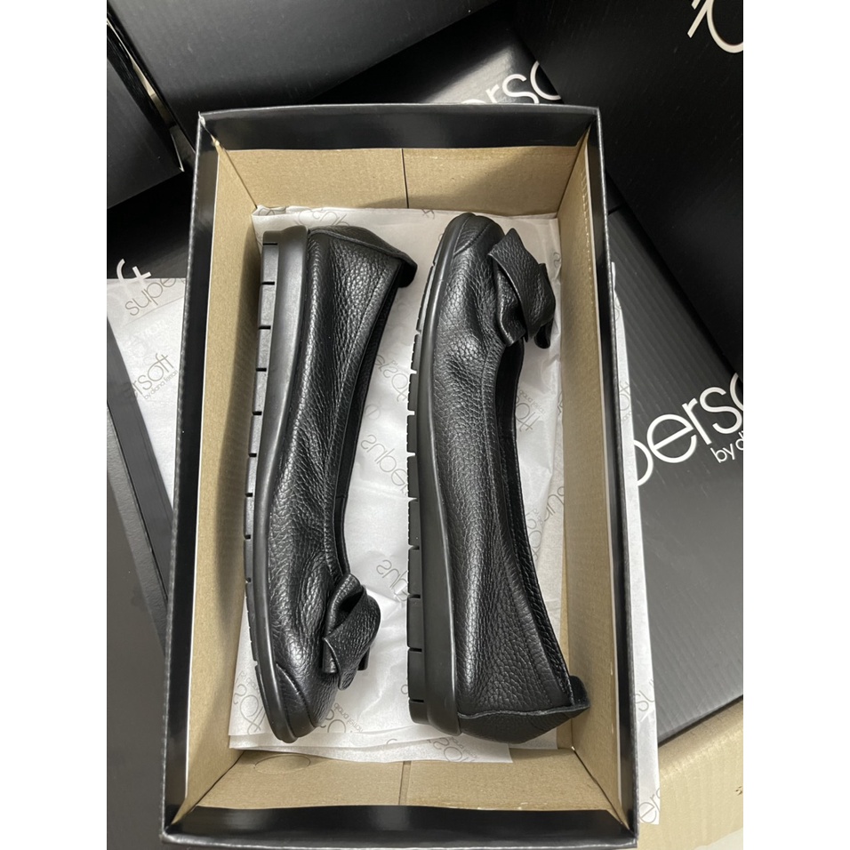 Giày Búp Bê Supersoft Mũi Tròn - Giày Nữ Phối Nơ