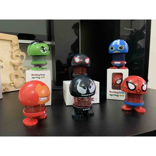 COMBO 5 THÚ NHÚN CON LẮC LÒ XO CỠ LỚN BIỆT ĐỘI SIÊU ANH HÙNG AVENGERS