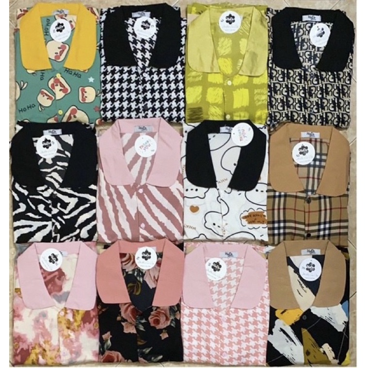 [𝗠𝗔𝗡𝗚𝗢 - 𝗙𝗥𝗘𝗘𝗦𝗛𝗜𝗣] BỘ PIZAMA CỔ SEN TNQD CAO CẤP ( hàng may kĩ )