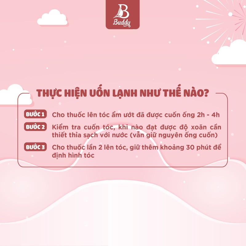 Thuốc làm xoăn lạnh / uốn lạnh tại nhà của Buddyhairs, Buddy.hairs | BigBuy360 - bigbuy360.vn