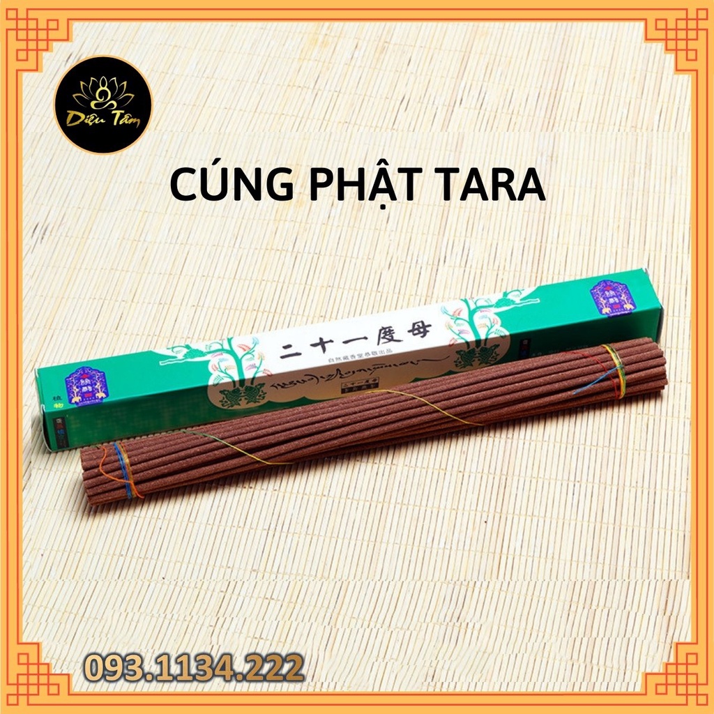 Hương nhang không tăm thảo dược quý Tây Tạng hộp 40 cây 4 loại mùi khác nhau