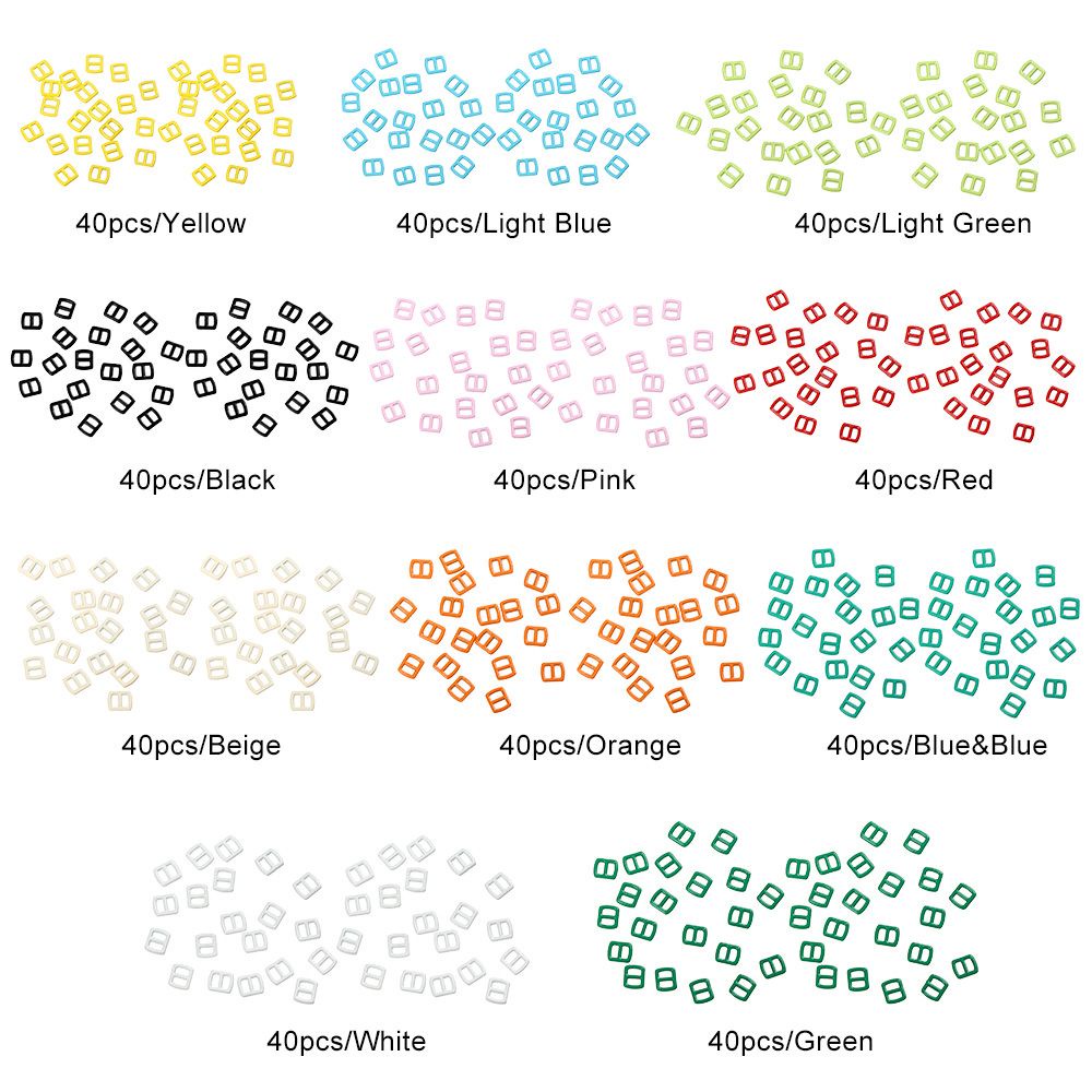 Nút thắt lưng mini 3mm chất lượng cao 11 màu tùy chọn cho túi xách búp bê