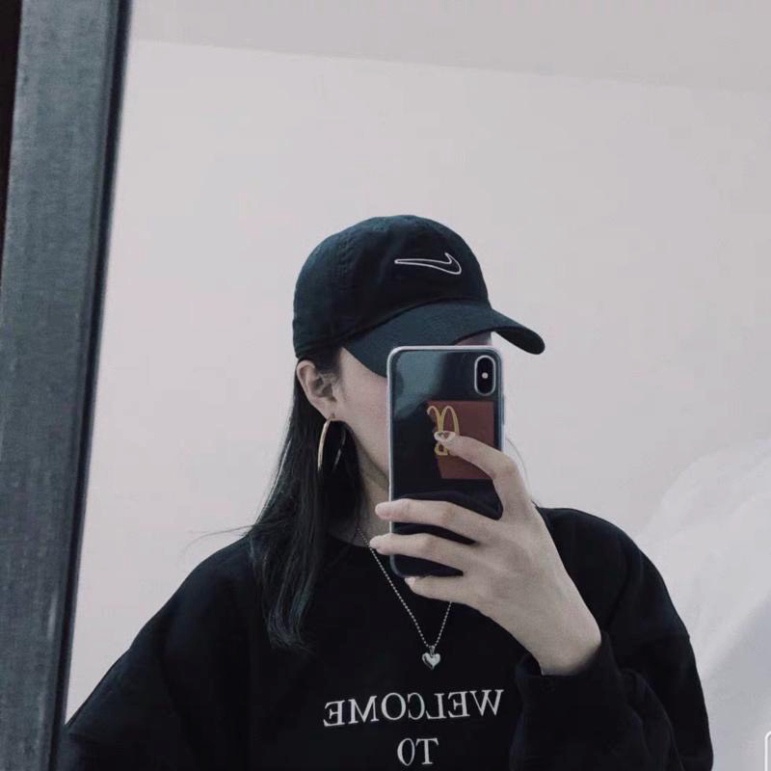 Mũ lưỡi trai nam nữ NKE thời trang cao cấp, form mềm, nón lưỡi trai unisex hàn quốc M14