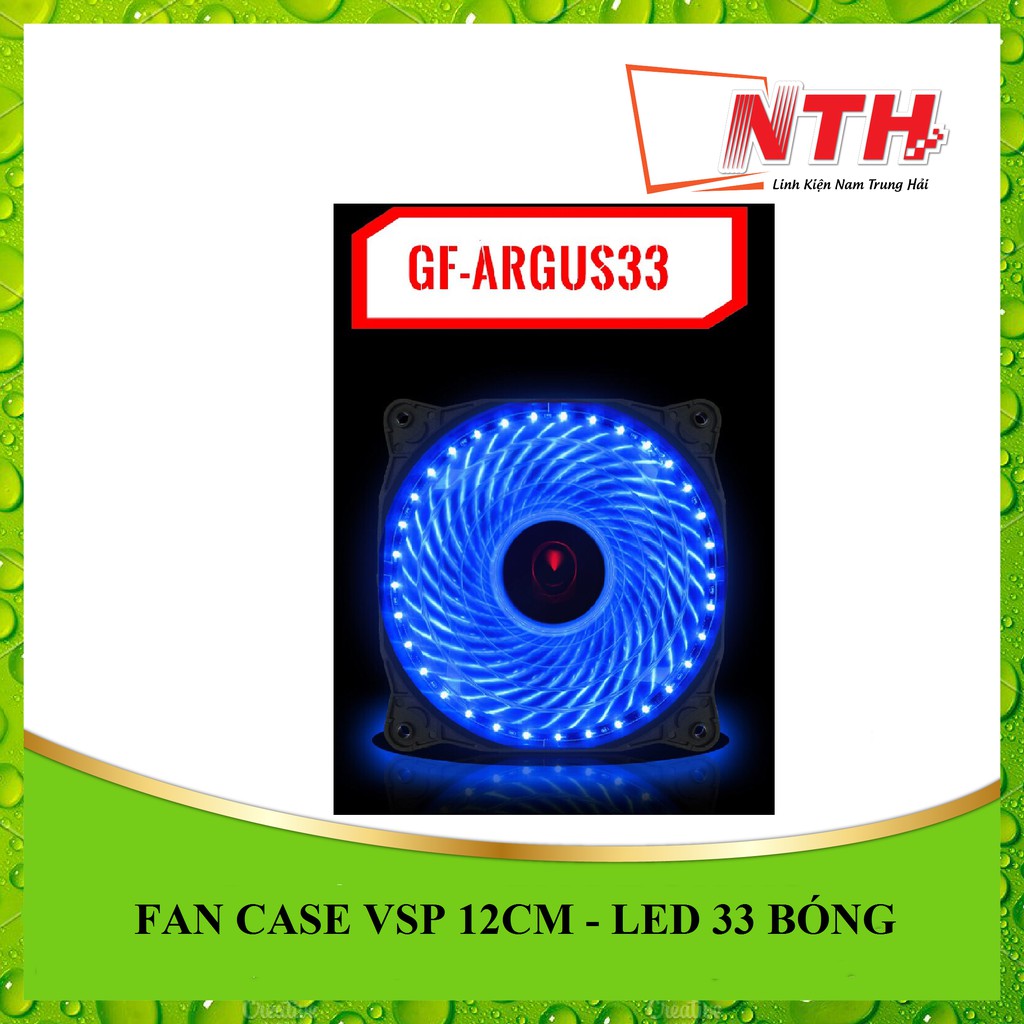 FAN CASE VSP 12CM - LED 33 BÓNG