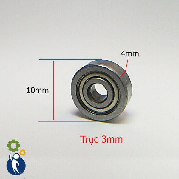 Vòng Bi Trục 3mm 3x10x4mm