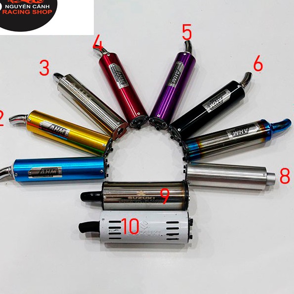 Lon pô AHM xipo xe 2 thì