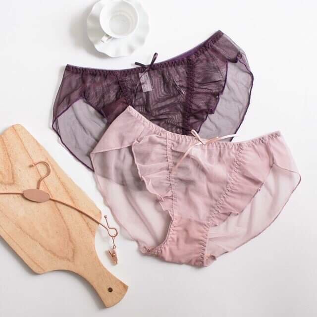 COMBO 5 Quần Voan xuyên thấu mềm mịn Cao Cấp 0346 BC_CHIC LINGERIE