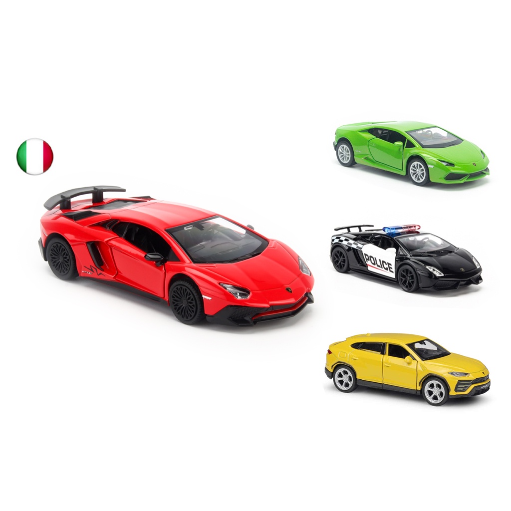 Mô hình siêu xe Lamborghini Aventador, Huracan, Urus 1:36