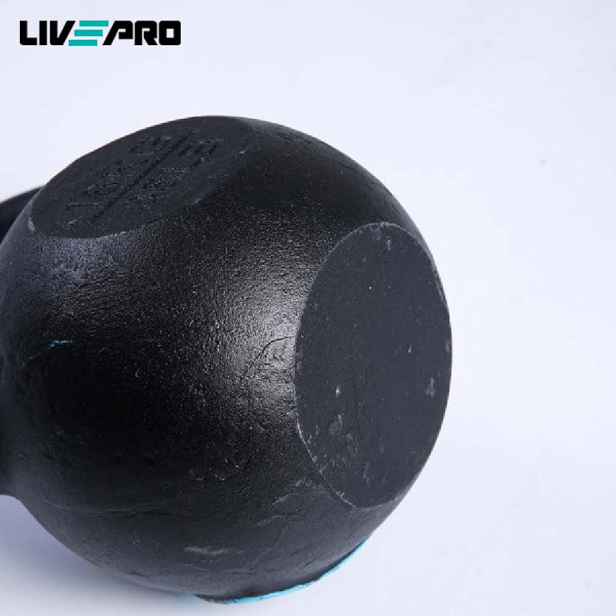 Tạ ấm, tạ bình vôi 4KG tập tay mông dụng cụ tập gym tại nhà các loại Livepro chính hãng Kettlebell