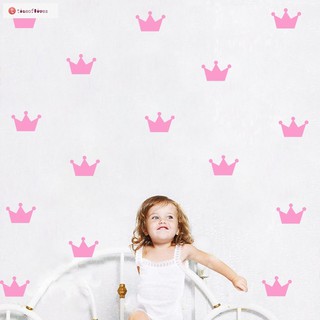 Sticker hình vương miện dán tường trang trí