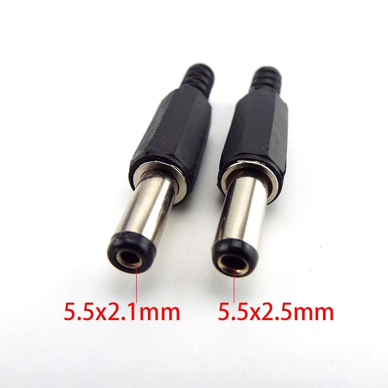 Set 5 Đầu Nối Phích Cắm 5525 DC Female Jack 5.5x2.5mm Male