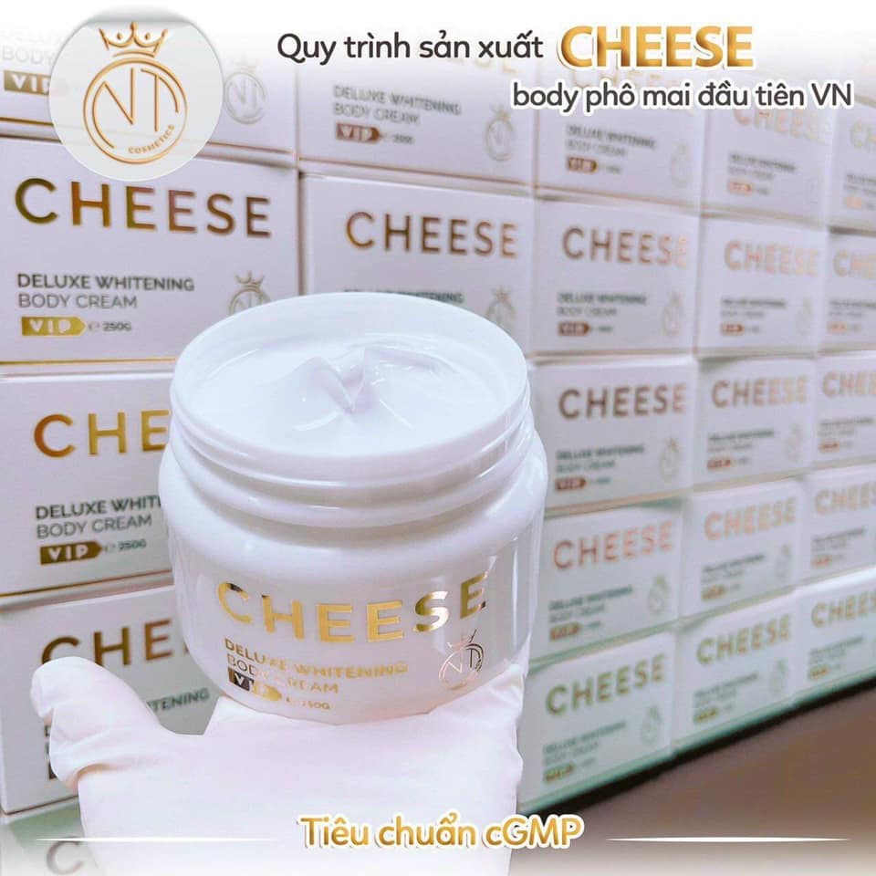 BODY CHEESE PHÔ MAI - Dưỡng da trắng da giữ ẩm da - Chính hãng 100% (250g)