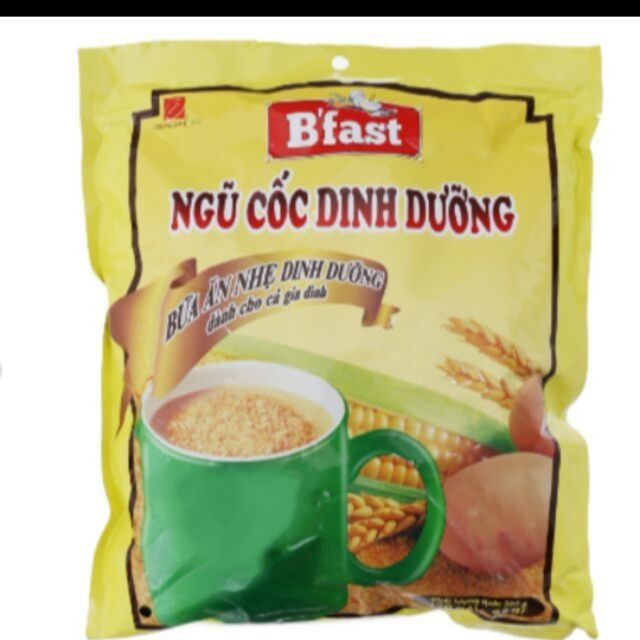 Ngũ Cốc Dinh Dưỡng Vinacafe B'fast bịch 500g(20 gói x 25g)