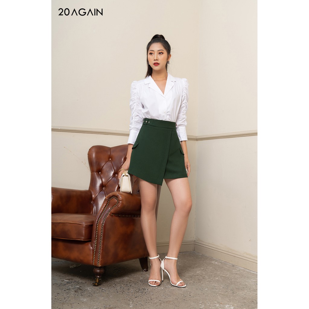 Chân váy A Cạp đai cài JAA1022 20Again | BigBuy360 - bigbuy360.vn
