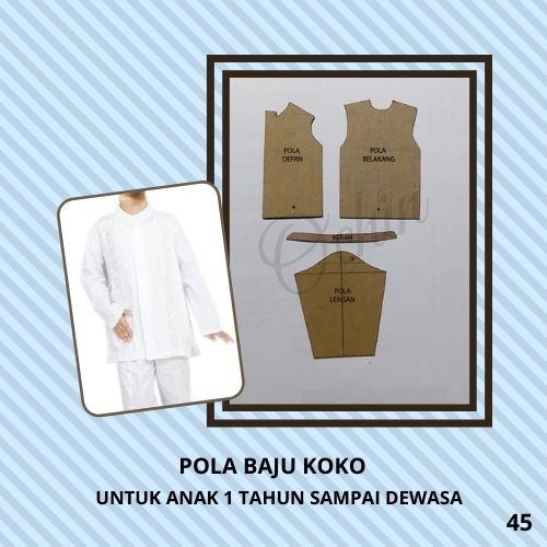 1 Tuổi Áo Sơ Mi Koko Dành Cho Người Lớn (19 Size)