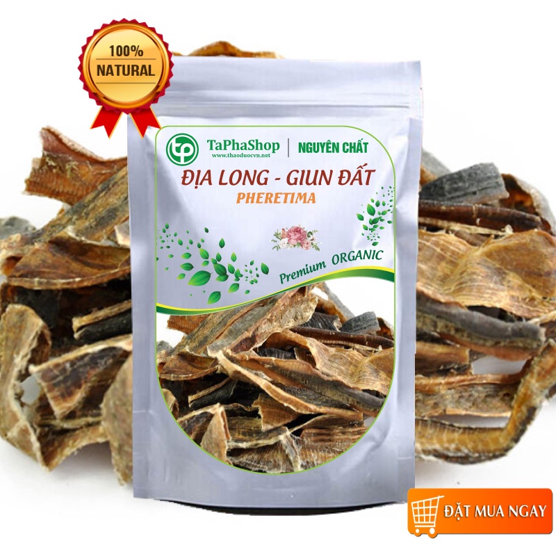 - Địa long khô , Con to, Sạch Cát