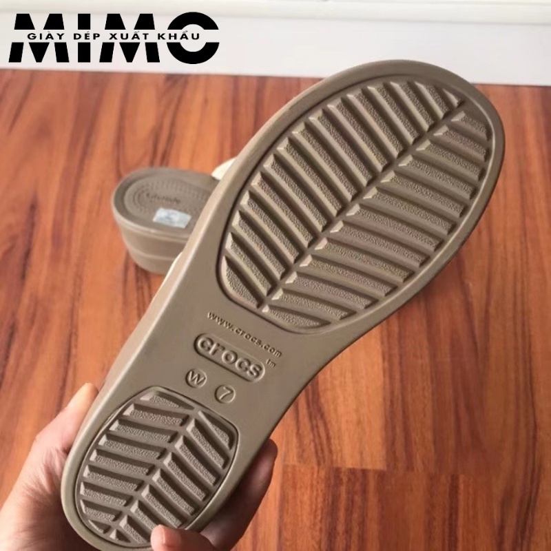 Dép cao gót, lê Cross Brooklyn 7p đế xuồng, nhựa mềm nhẹ, bền đẹp, chống trơn trượt cho nữ