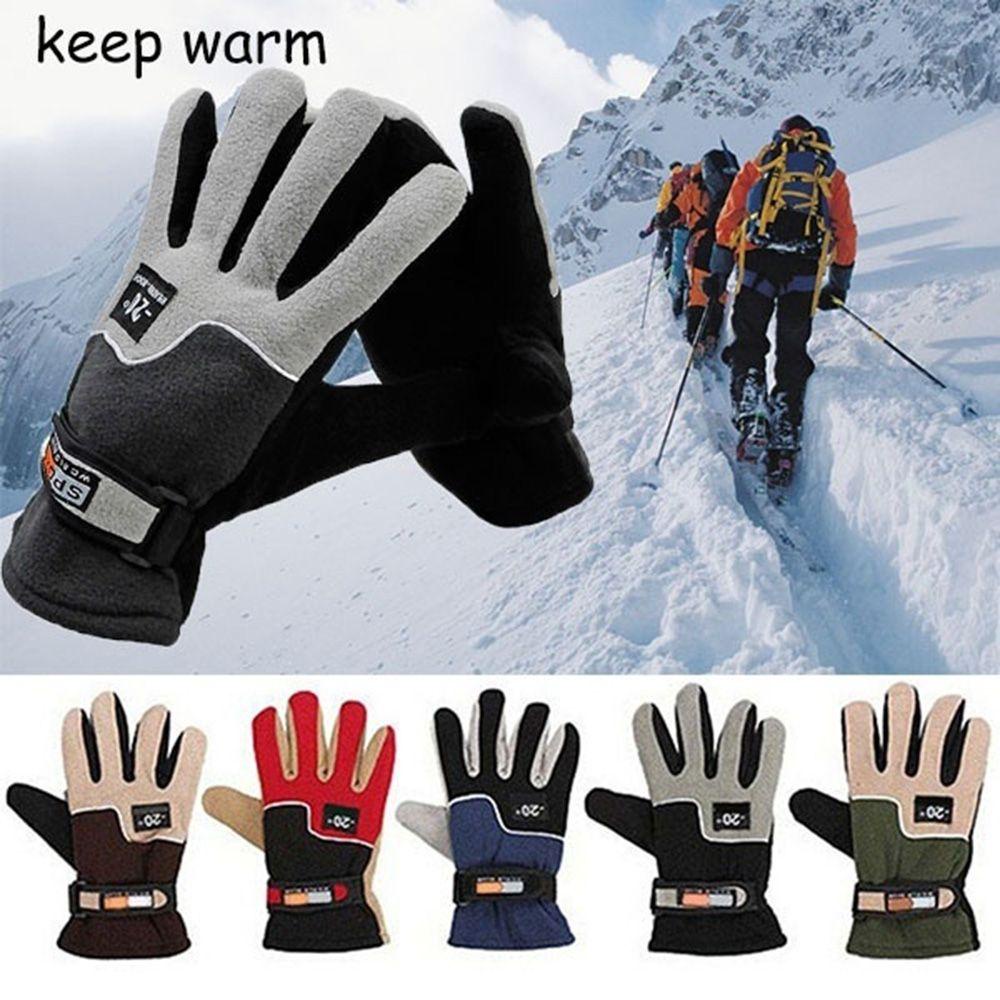 Găng Tay Lái Xe Đạp / Trượt Tuyết Unisex Chống Gió