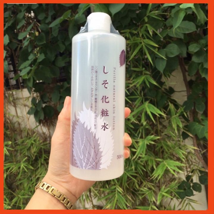 Nước hoa hồng tía tô Nhật bản [FREE SHIP_CHUẨN NỘI ĐỊA] 500ml phiên bản mới nhất