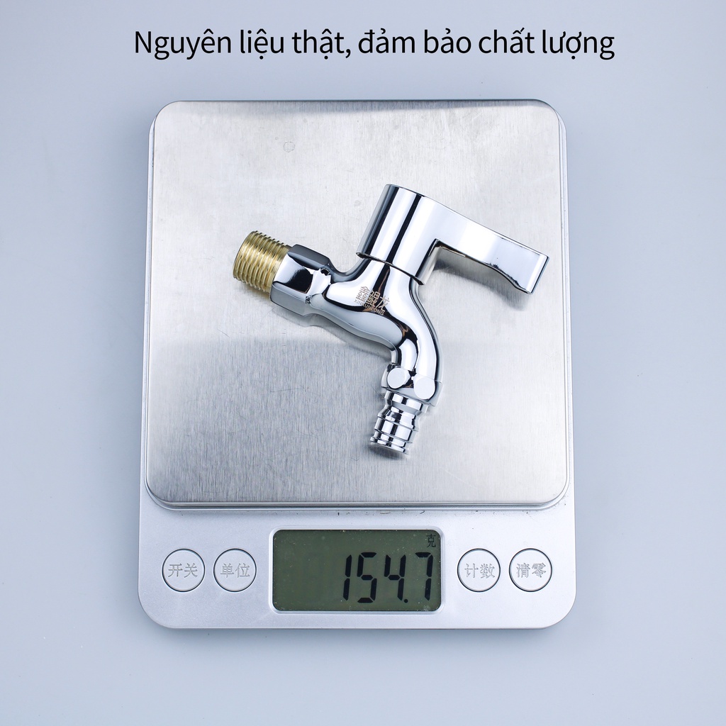 Vòi nước XINKUNLON bằng đồng tiêu chuẩn cao gắn tường cho bồn rửa nhà bếp phòng tắm