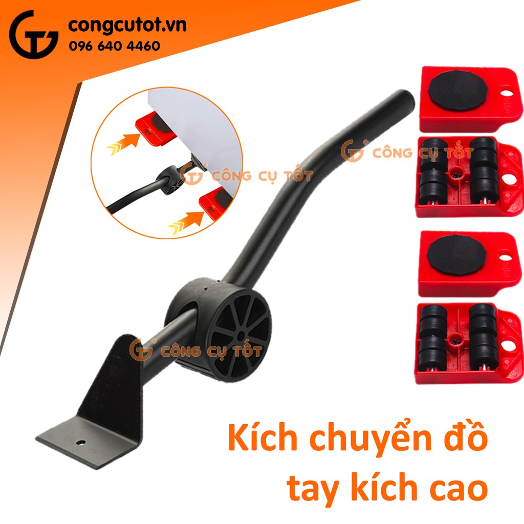 Dụng cụ di chuyển đồ đạc tay kích cao