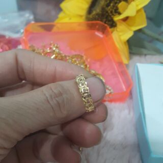 Nhẫn kim tiền vàng