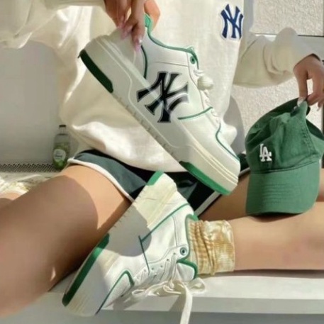 Giày Thể Thao Nam Nữ MLB Chunky NY, Hot Nhất 2022, Hack chiều cao 5cm, Hàng SC, Bản Trung Quốc