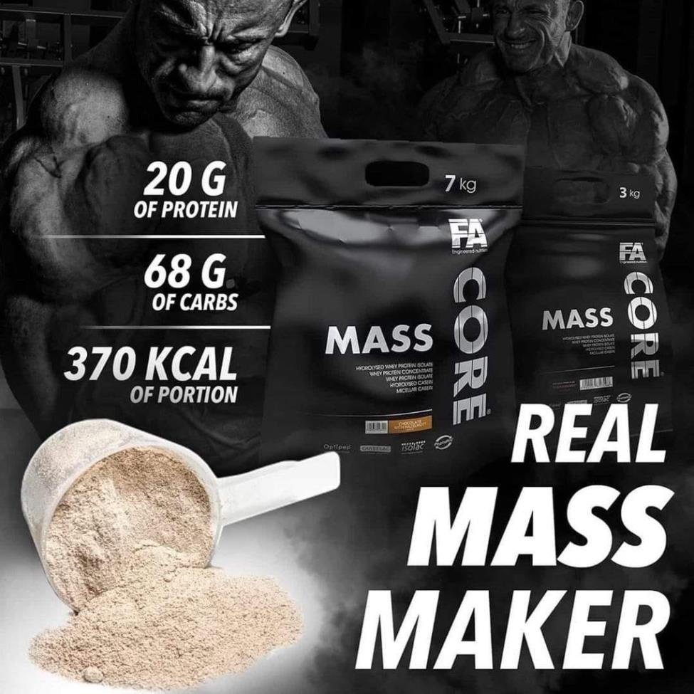 [GIÁ TỐT NHẨT] FA CORE MASS 7KG | Tăng Cân Nhanh Dễ Hấp Thu Cho Người Gầy
