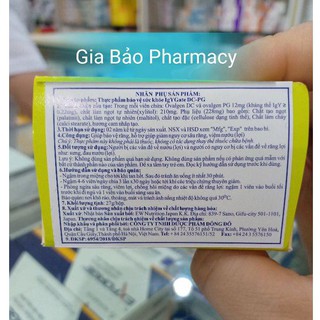 Viên ngậm IgYGate DC