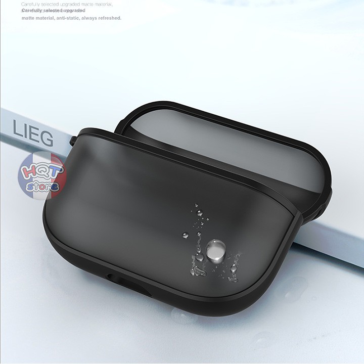 Ốp Case Polychromatic Likgus Matte cho tai nghe Airpods Pro chống bám bẩn chống vân tay