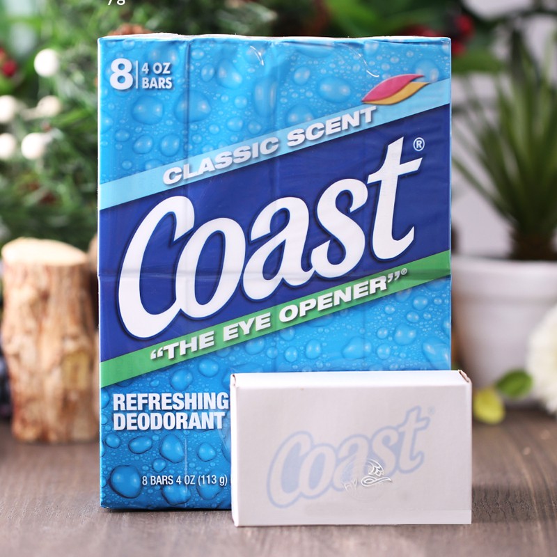 Combo 8 Cục Xà Phòng Coast Classic Scent 113g – Mỹ