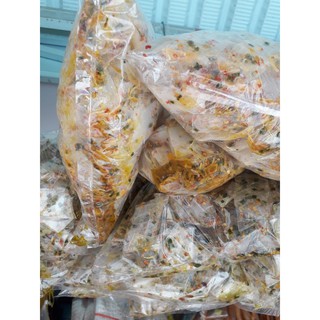 Bánh Tráng Trộn Sa Tế Tép Hành Khô gà 2 bich 400g tây Ninh